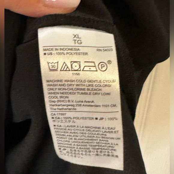 Banana Republic Black V Neck Camisole Top Size XL - Picture 3 of 4